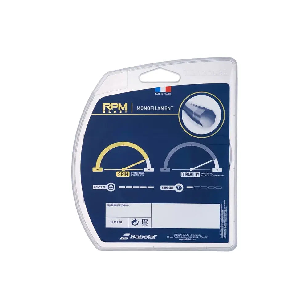 Cuerda tenis Babolat RPM Blast 12 mts.