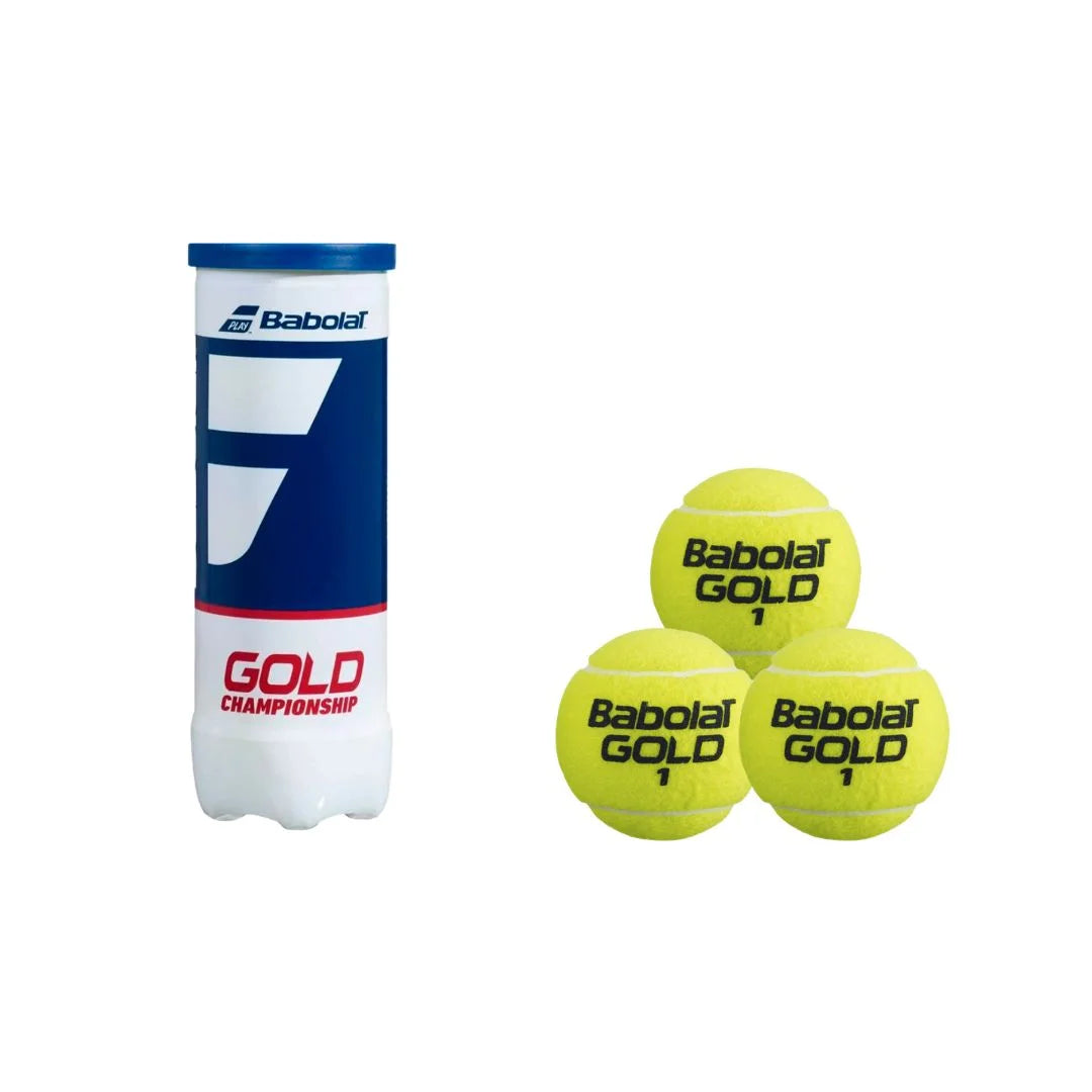 Tarro de pelotas de tenis Babolat Gold Championship
