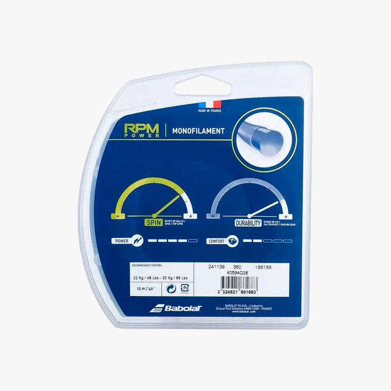 Cuerda tenis Babolat RPM Power 12 mts.