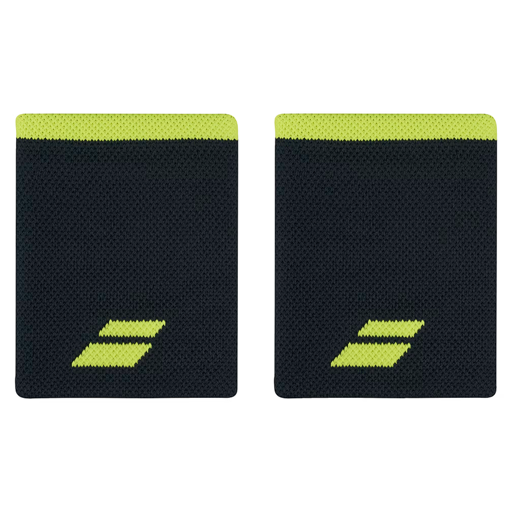Muñequera tenis Babolat Logo Jumbo Wristband Unisex - paquete de 2 unidades