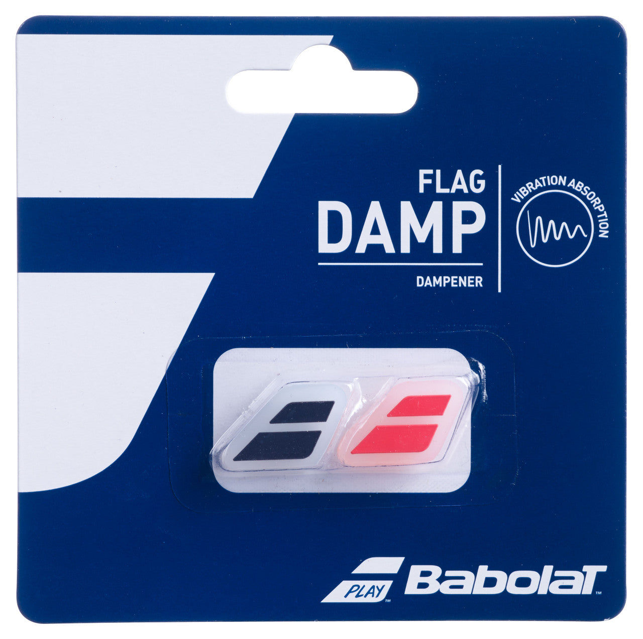 Antivibrador tenis Babolat Flag Damp - paquete de 2 unidades