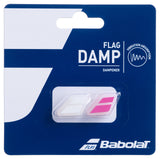Antivibrador tenis Babolat Flag Damp - paquete de 2 unidades